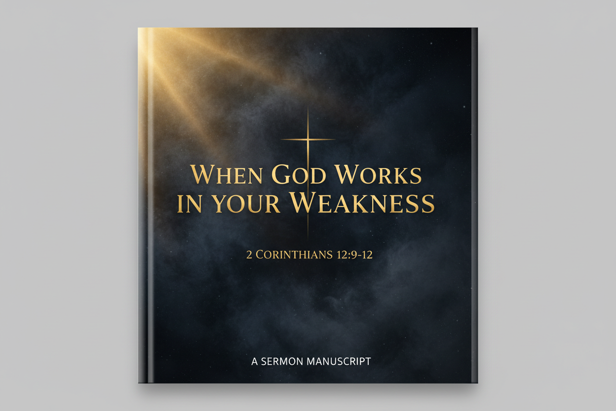 When God Works in Your Weakness